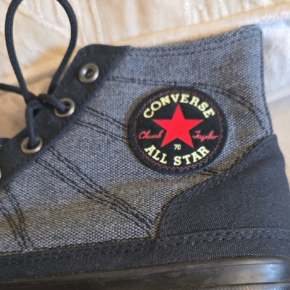 Converse Black High-Top Sneakers with Sturdy Design NWOT - Picture 12 of 12